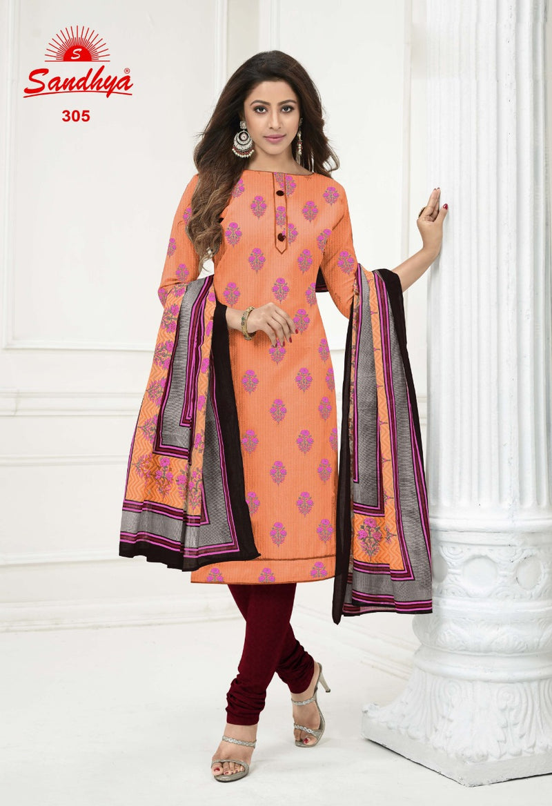 Sandhya Print Punjab Express Vol 3 Pure Cotton Wear Dress Material Salwar Suits