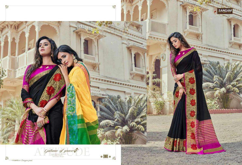 Sangam Prints Kadi Silk Vol 7 Cotton Regular Wear Saree