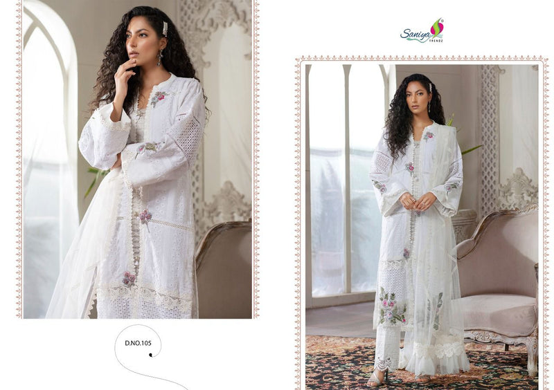Saniya Trendz Rouch Vol 9 Pure Cambric Embroidered Pakistani Salwar Kameez
