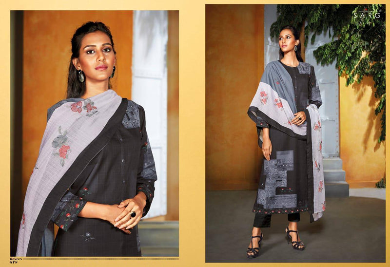 Sarg Presents Zynab Cambric Fancy Digital Printed Exclusive Embroidery Work Casual Wear Salwar Kameez