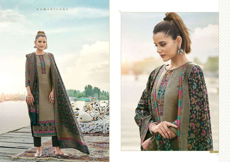 Sargam Prints Norin Pashmina Fancy Weaving Jecquard Salwar Suit