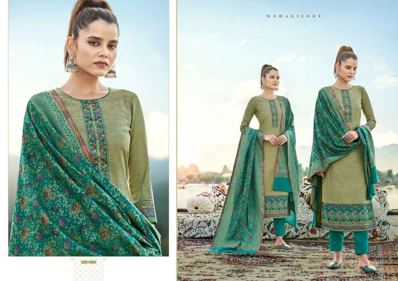 Sargam Prints Norin Pashmina Fancy Weaving Jecquard Salwar Suit