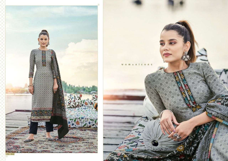 Sargam Prints Norin Pashmina Fancy Weaving Jecquard Salwar Suit