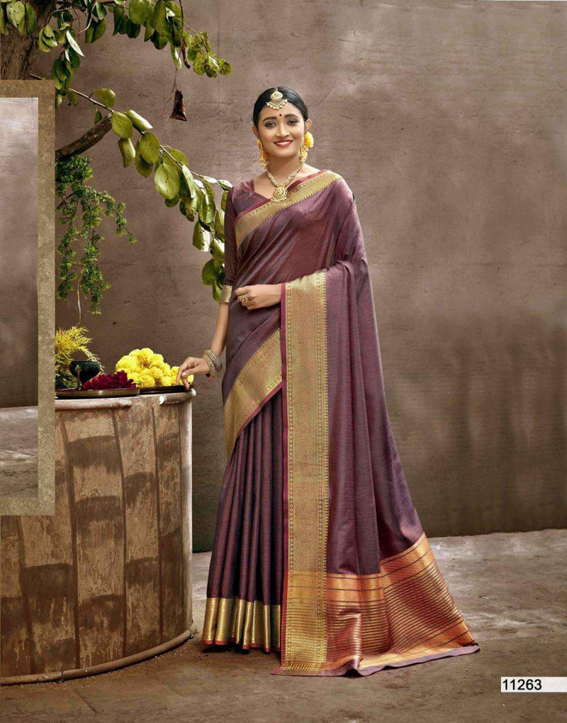 Shakunt Saree Aavahan Art Silk Printed Exclusive Casual Wear Designer Fancy Saree