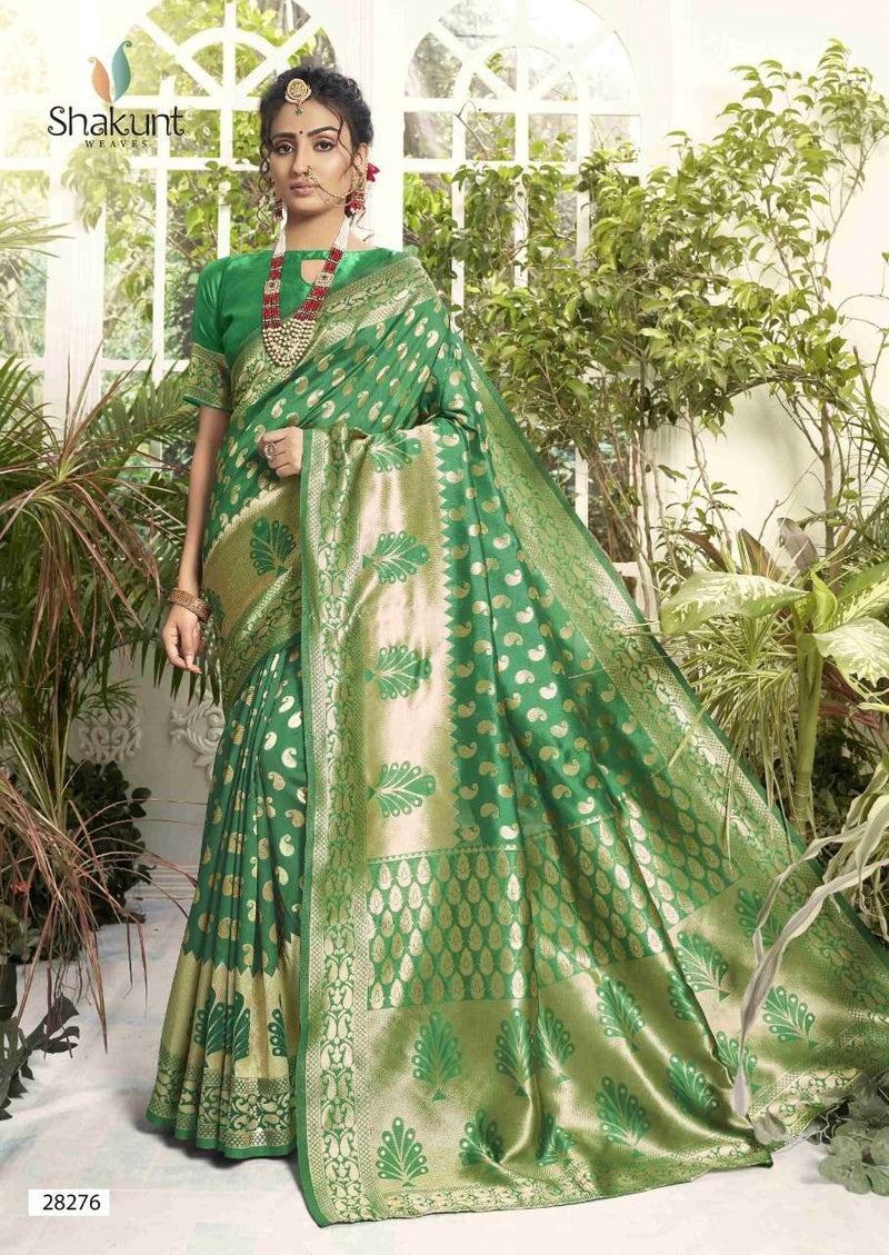 Shakunt Saree Anagha Art Silk Summer Wear Designer Saree