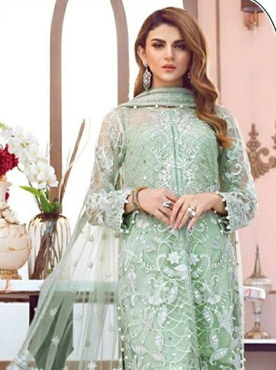 Shanaya S 17 Georgette Heavy Look Embroidery Work Salwar Suit