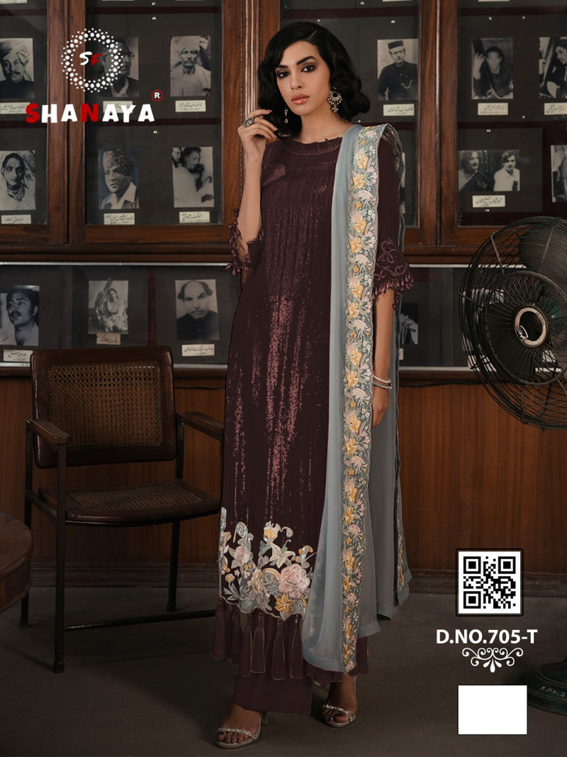 Shanaya S 705 T Georgette Salwar Suits