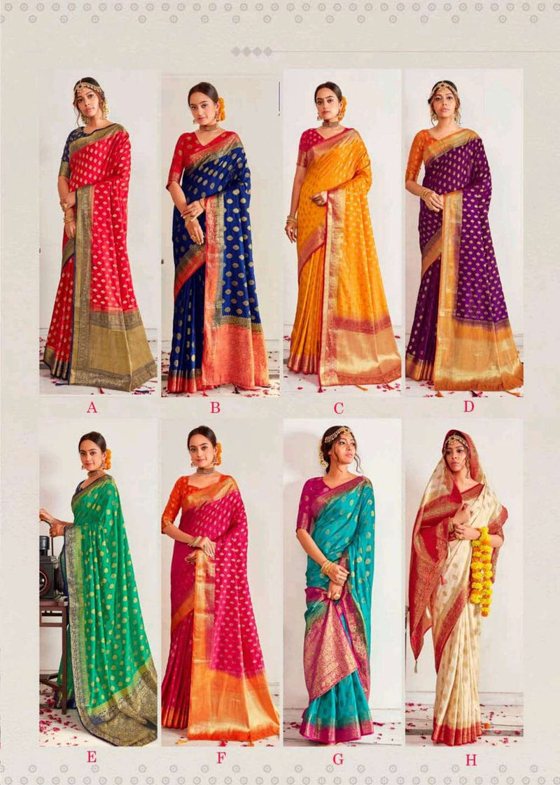 Shangrila Creation Vasansi Silk Vol 3 Weaving Silk Fancy Sarees