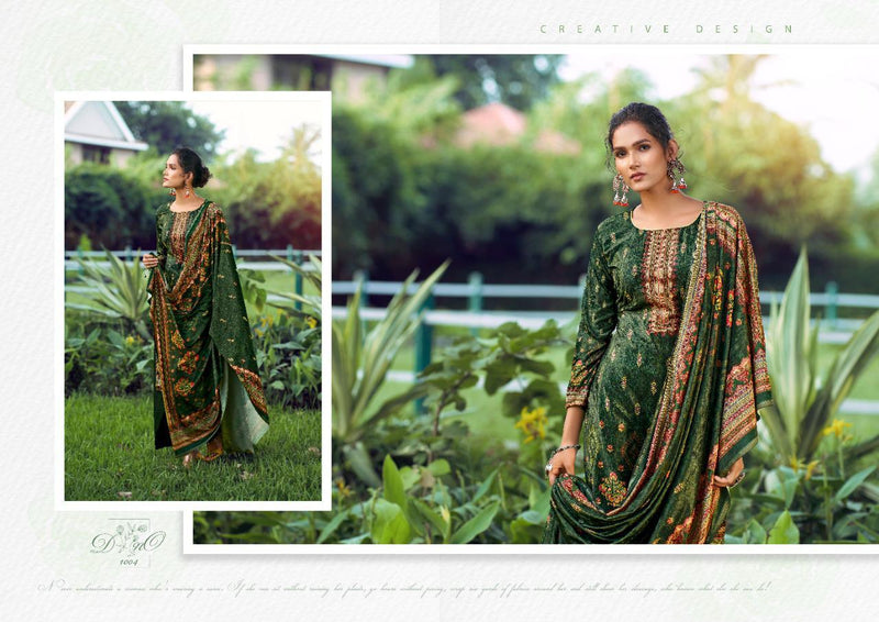 Shiv Gori Silk Mills Parijat Vol 2 Velvet Digital Print Salwar Suit