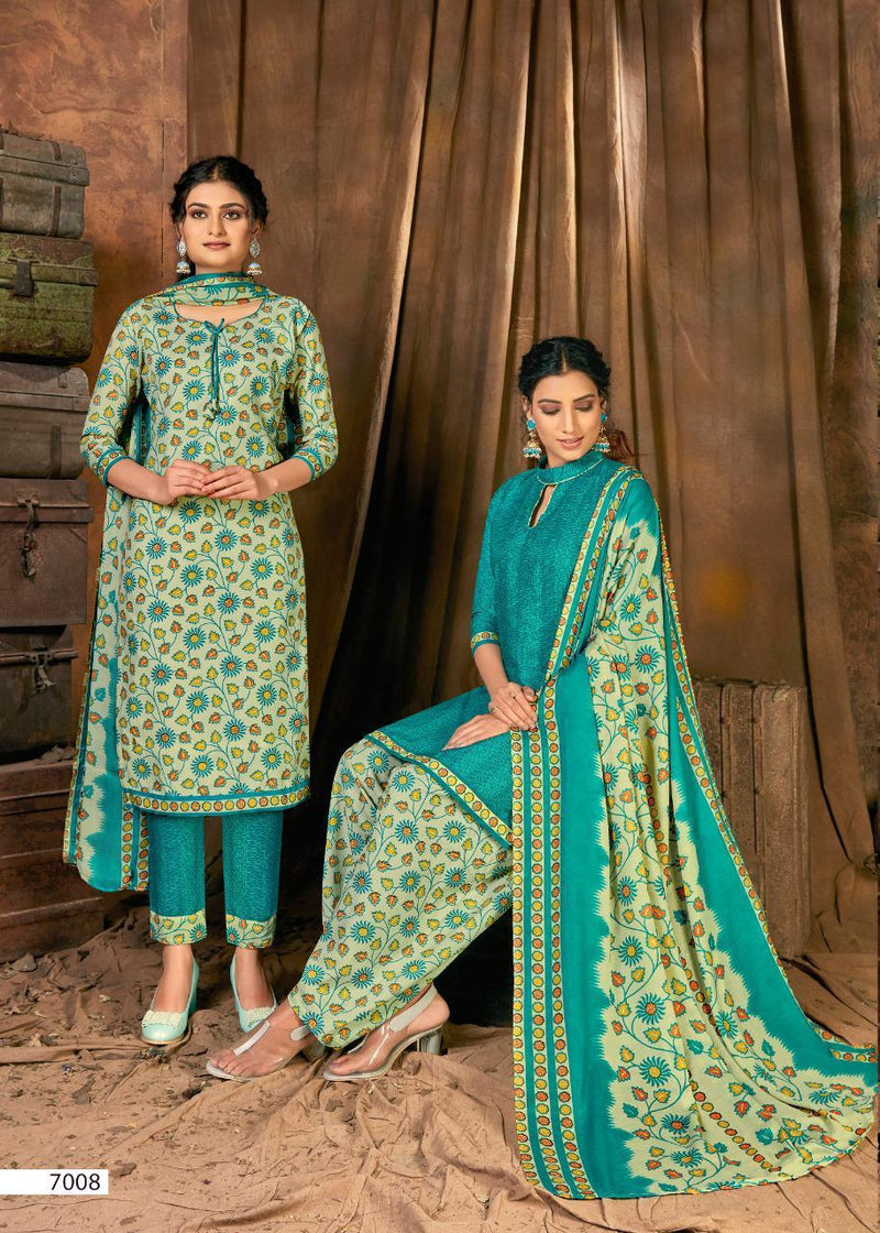 Shiv Gori Silk Mils Cotton Heavy Indonesia With Beautiful Gala Salwar Suit