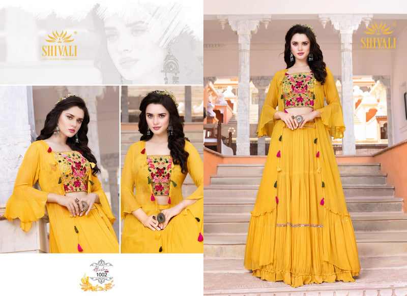 Shivali Fashion Alisha Vol 10 Fancy Partywear Designer Collection