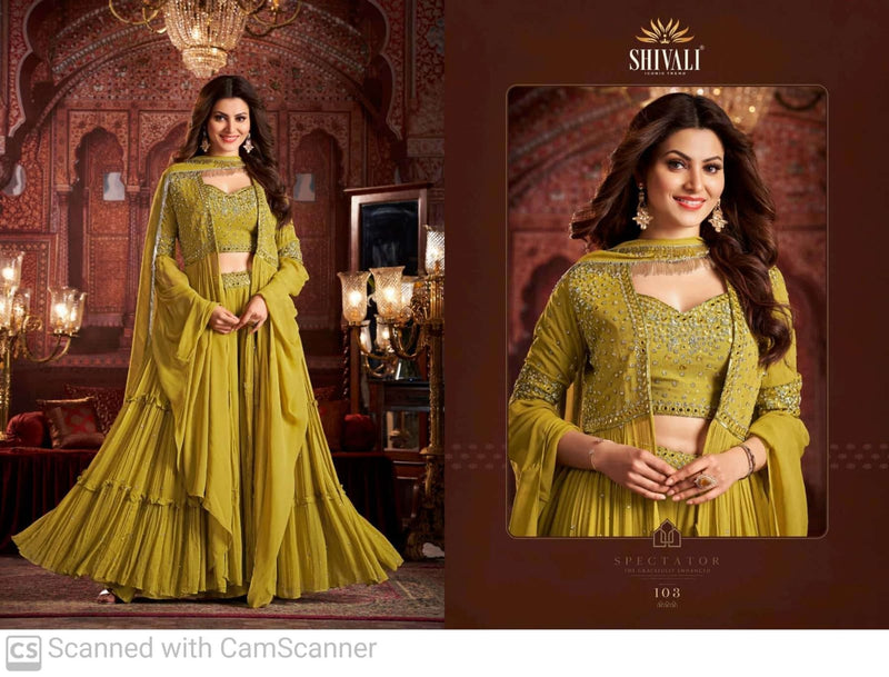 Shivali Fashion Alisha Volume 8 Superhit Partywear Stylish Gown Collection