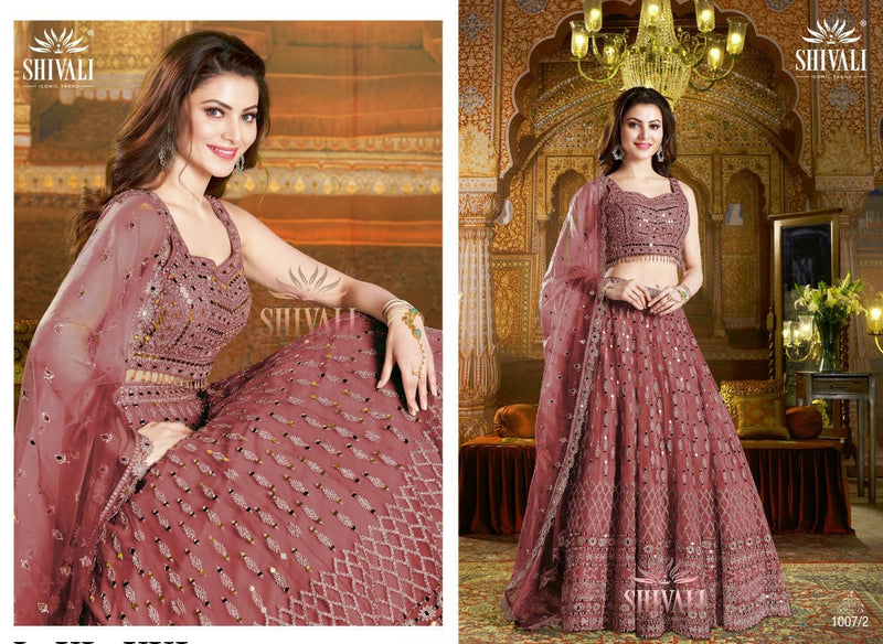 Shivali Fashion Dno 1007-2 Stylish Designer Handwork Lehenga Choli
