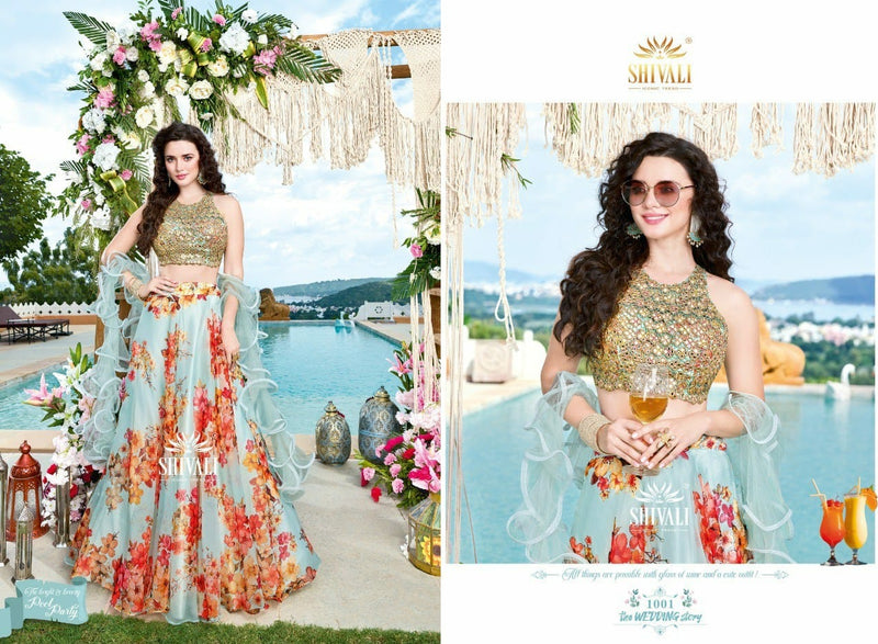 Shivali Fashion The Wedding Story 1001 Stylish Designer Handwork Lehenga Choli