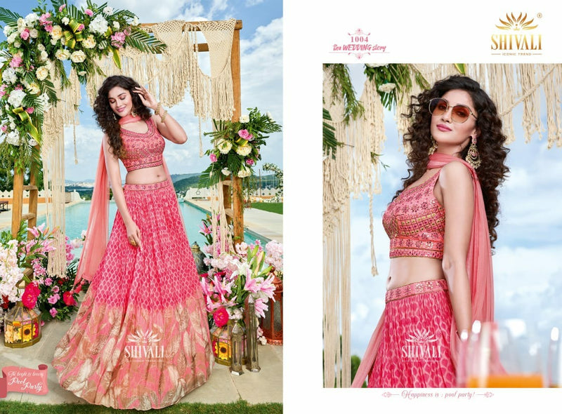 Shivali Fashion The Wedding Story 1004 Stylish Designer Handwork Lehenga Choli