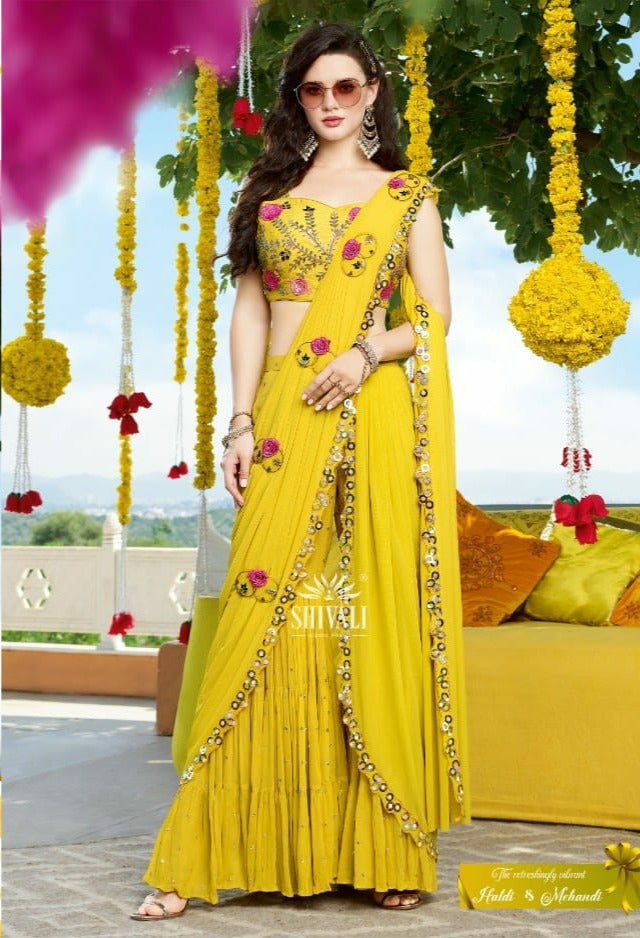 Shivali Fashion The Wedding Story 1007 Stylish Designer Handwork Lehenga Choli