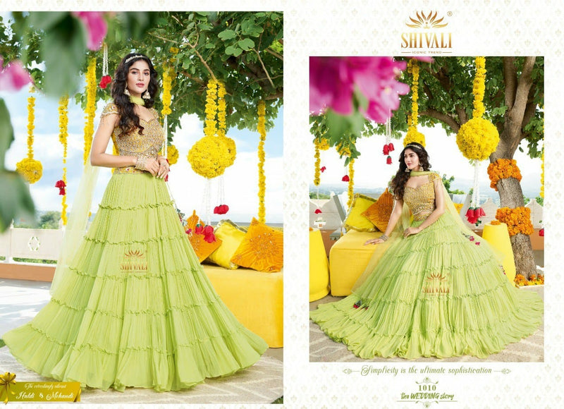 Shivali Fashion The Wedding Story 1010 Stylish Designer Handwork Lehenga Choli