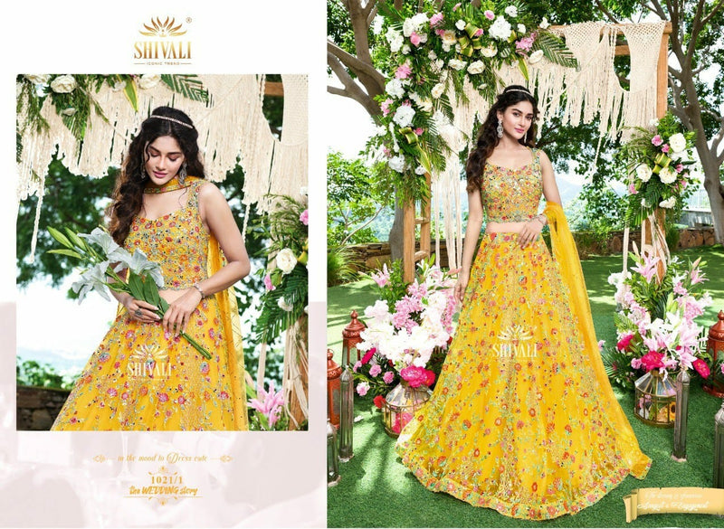 Shivali Fashion The Wedding Story 1021 Stylish Designer Handwork Lehenga Choli