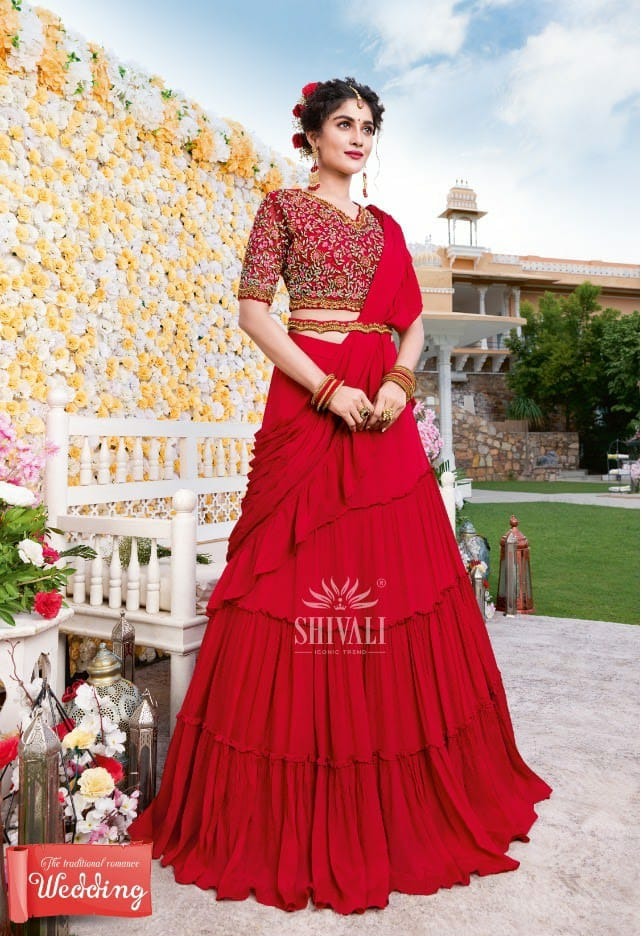 Shivali Fashion The Wedding Story 1023 Stylish Designer Handwork Lehenga Choli