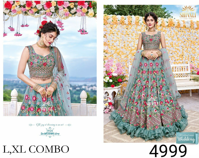 Shivali Fashion The Wedding Story 1026 Stylish Designer Handwork Lehenga Choli