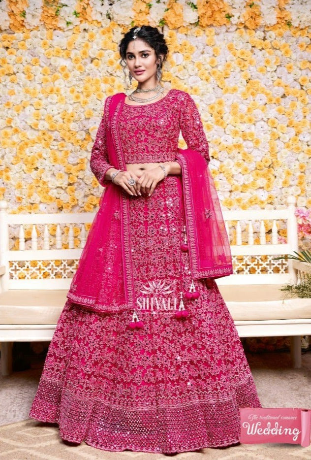 Shivali Fashion The Wedding Story 1037 Stylish Designer Handwork Lehenga Choli
