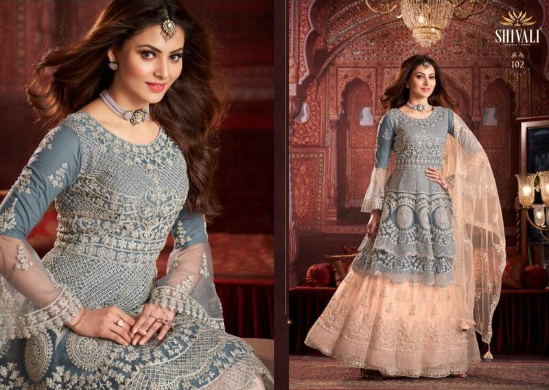 Shivali Fashion Urvashi Peplam Glamours Designer Bridal Wear Collection