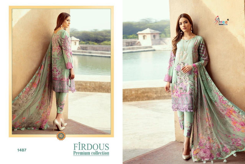Shree Fabs Firdous Premium Collection Jam Cotton Pakistani Designer Salwar Kameez