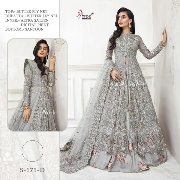 Shree Fabs S 171 D Butterfly Net Designer Gown Collection