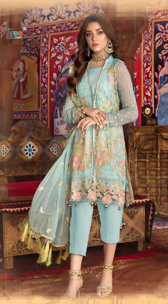 Shree Fabs S 238 Georgette Designer Wear Pakistani Collection