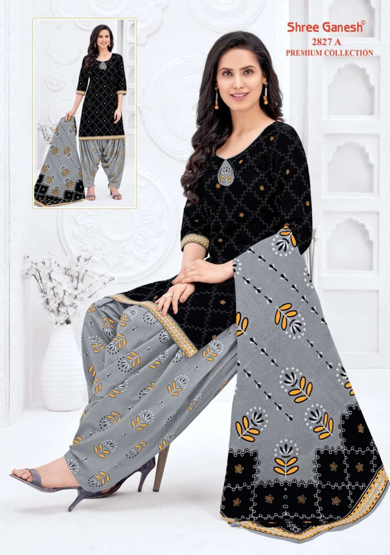 Shree Ganesh Hanshika Vol 10 Pure Cotton Readymade Patiyala Suit