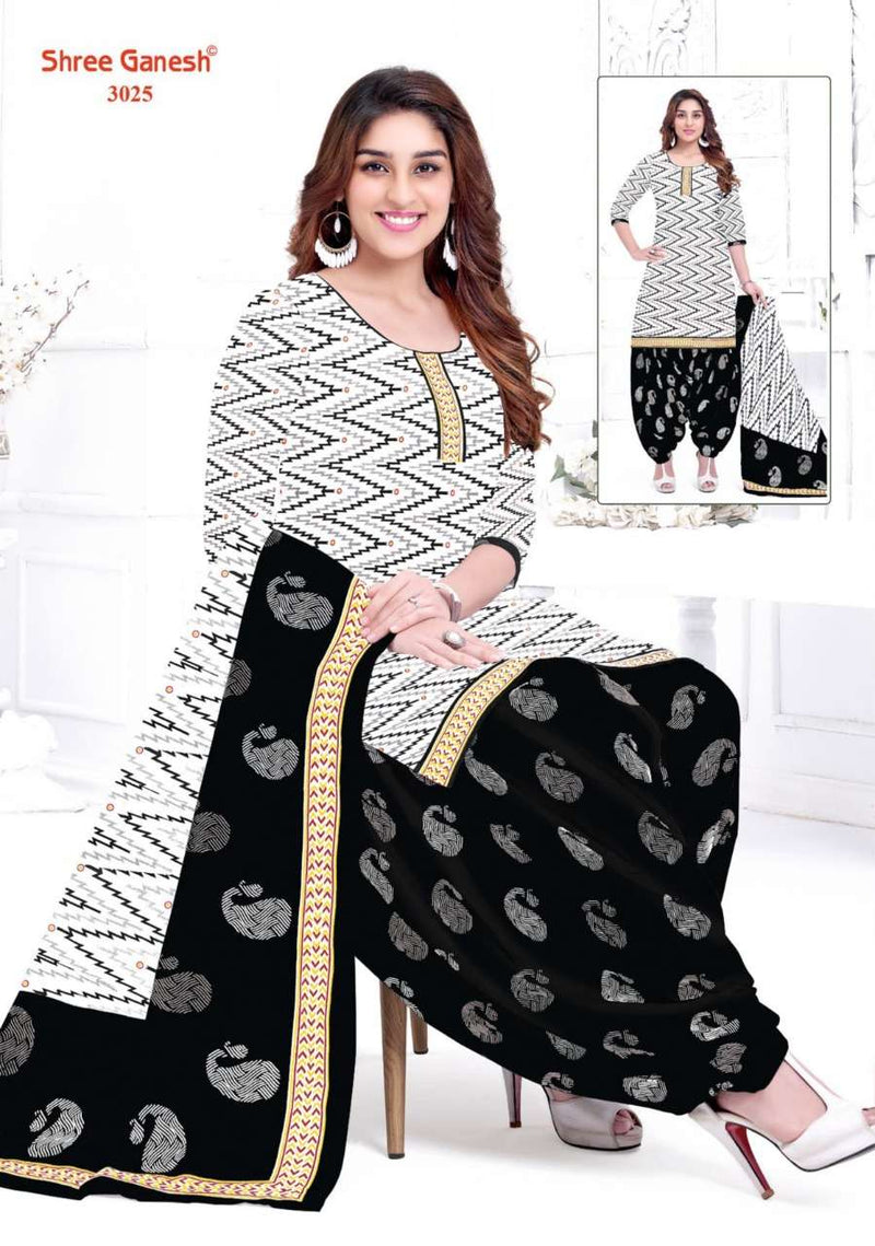 Shree Ganesh Hanshika Vol 10 Pure Cotton Readymade Patiyala Suit