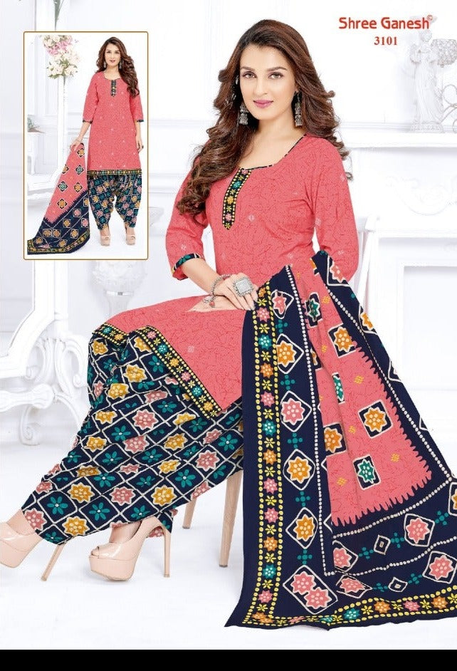 Shree Ganesh Hansika Vol 11 Pure Cotton Casual Wear Salwar Kameez