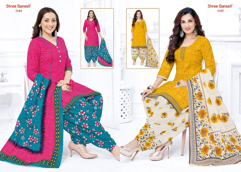 Shree Ganesh Hansika Vol 11 Pure Cotton Casual Wear Salwar Kameez