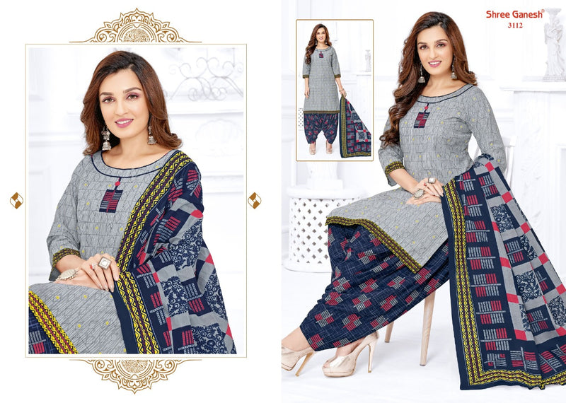 Shree Ganesh Hansika Vol 11 Pure Cotton Casual Wear Salwar Kameez