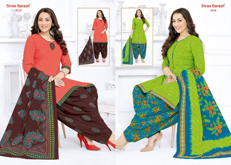 Shree Ganesh Hansika Vol 11 Pure Cotton Casual Wear Salwar Kameez