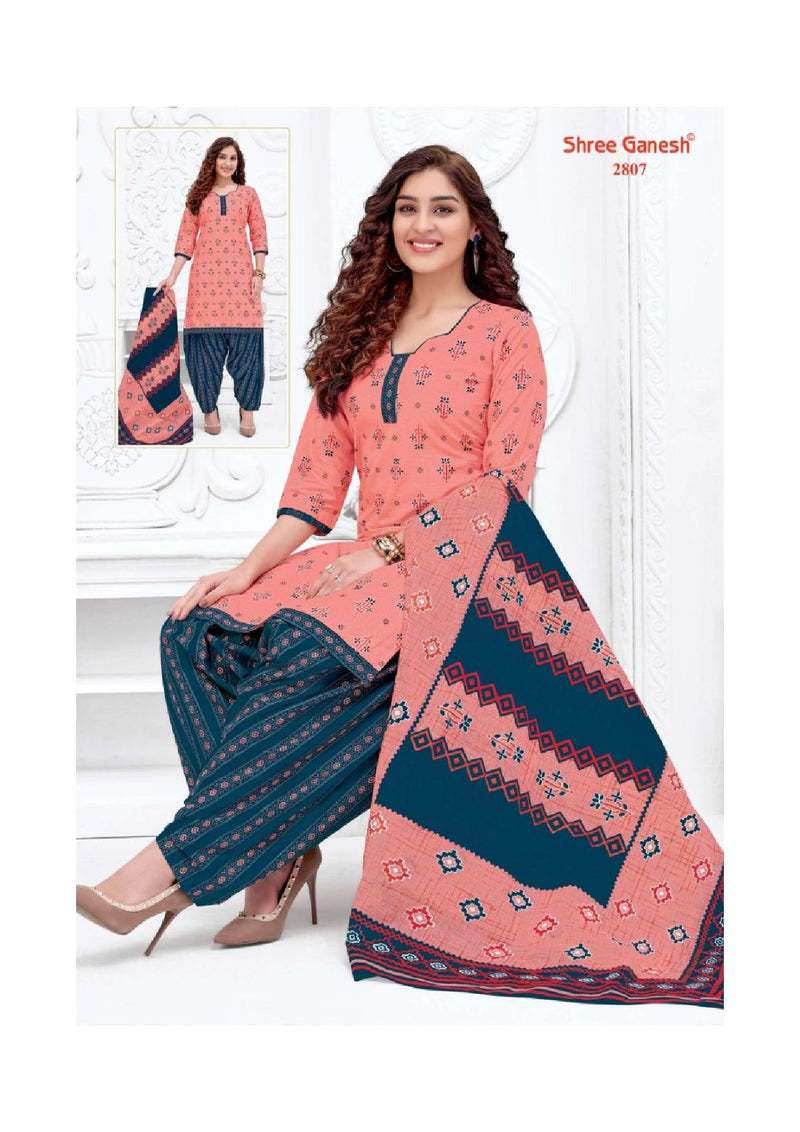 Shree Ganesh Hansika Vol 8 Cotton Simple Look Regular Wear Salwar Suit