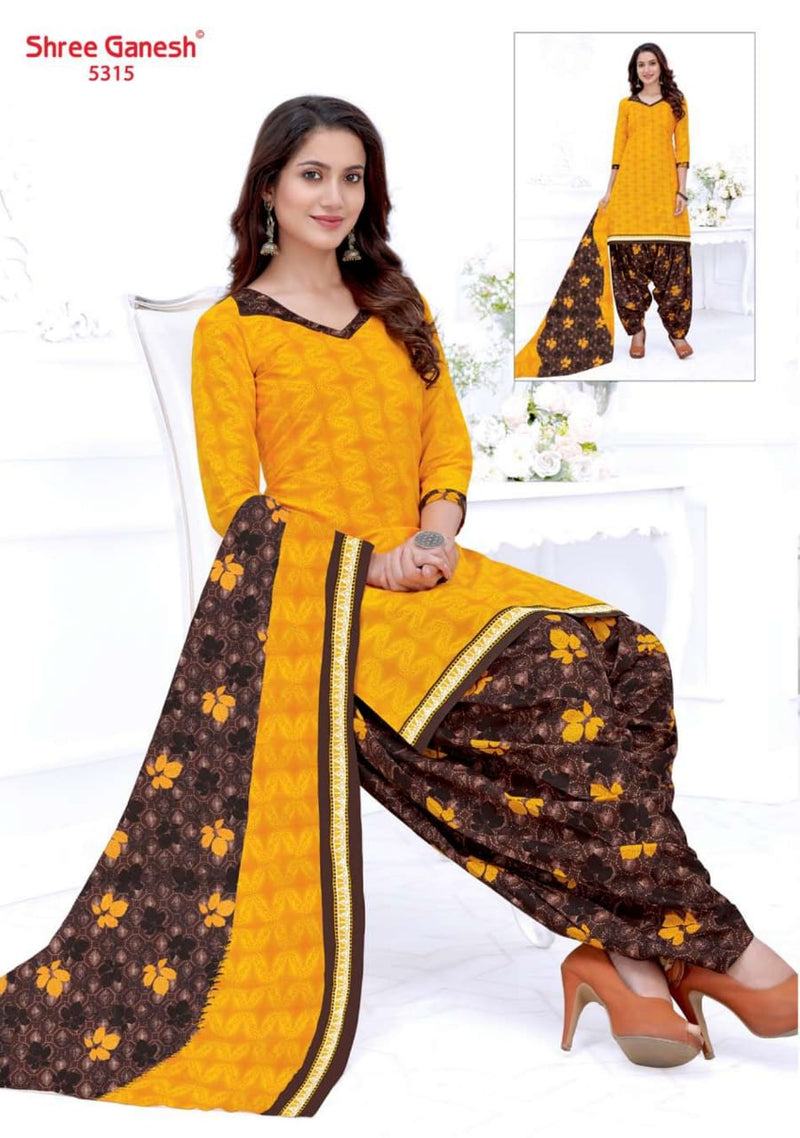 Shree Ganesh Panchi Vol 4 Cotton Daily Wear Dress Material