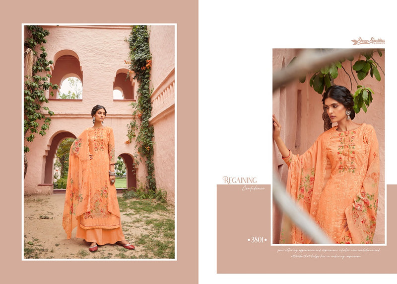 Shree Shalika Vol 74 Pure Georgette Sequence Work Digital Printed Salwar Suit