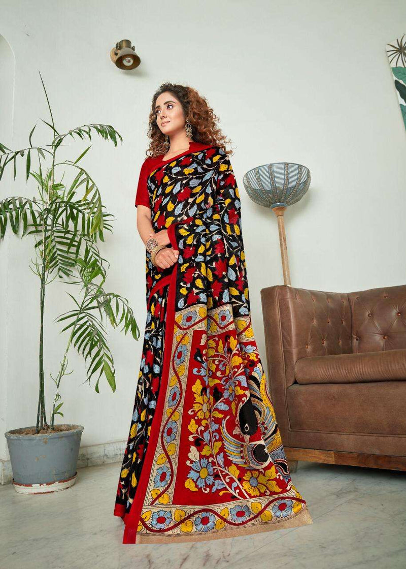 Shreyans Fashion Pongal Boutiqe Part 2 Linen Jute Printed South Test Saree