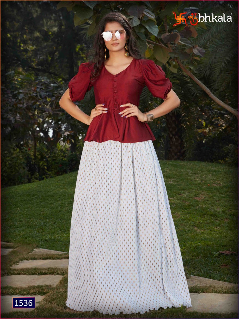 Shubhakala Frill And Flare Vol 2 Designer Croptops Collection