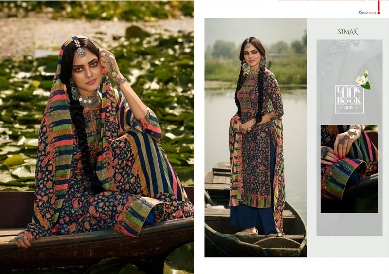 Simar Glossy Kashish Viscose Muslin Silk Designer Salwar Suit