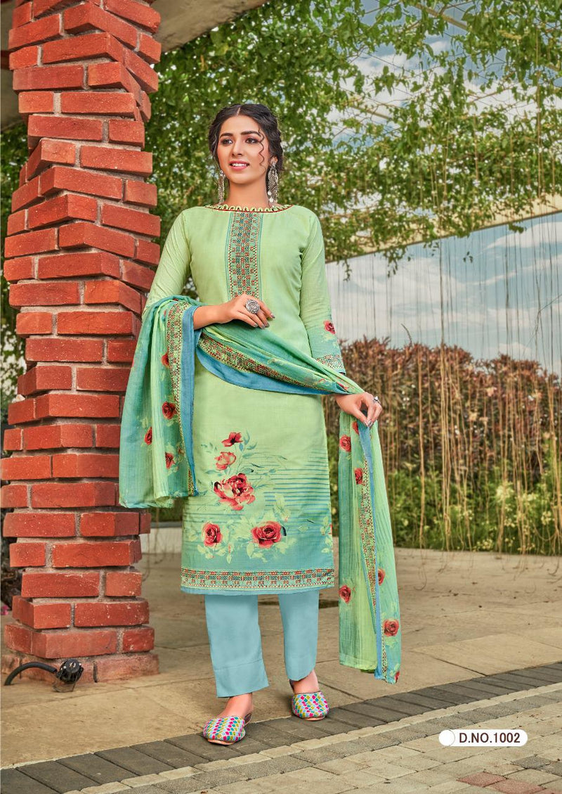 Skt Suits Palak Soft Cotton Digital Print Casual Daily Wear Salwar Kameez