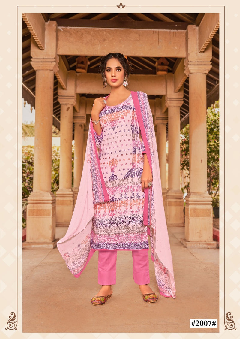 Skt Suits Palak Vol 2 Soft Cotton Print Dress Material Salwar Suits