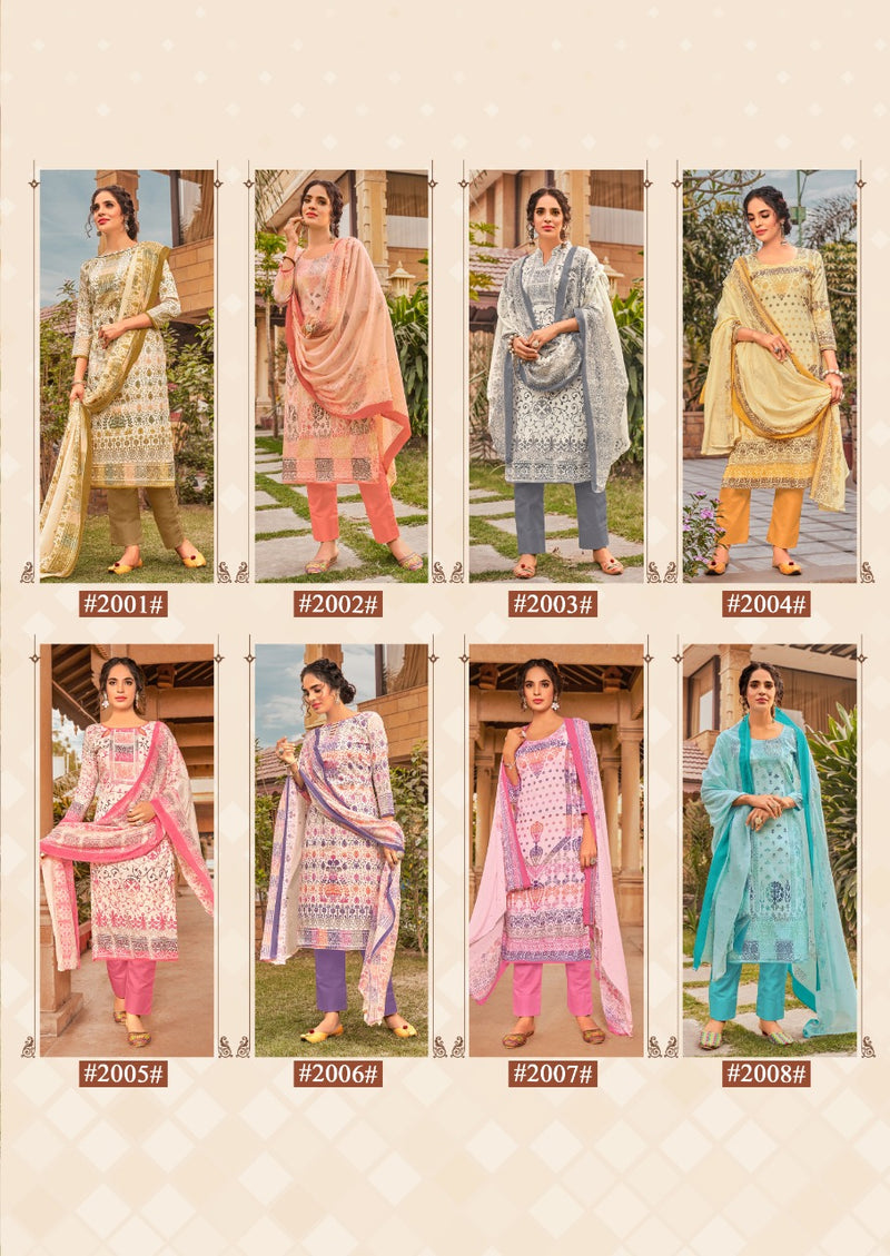 Skt Suits Palak Vol 2 Soft Cotton Print Dress Material Salwar Suits