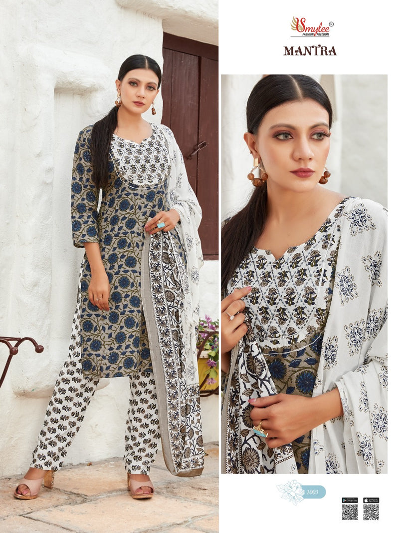 Smylee Fashion Mantra Rayon With Handwork Fancy Designer Kurti