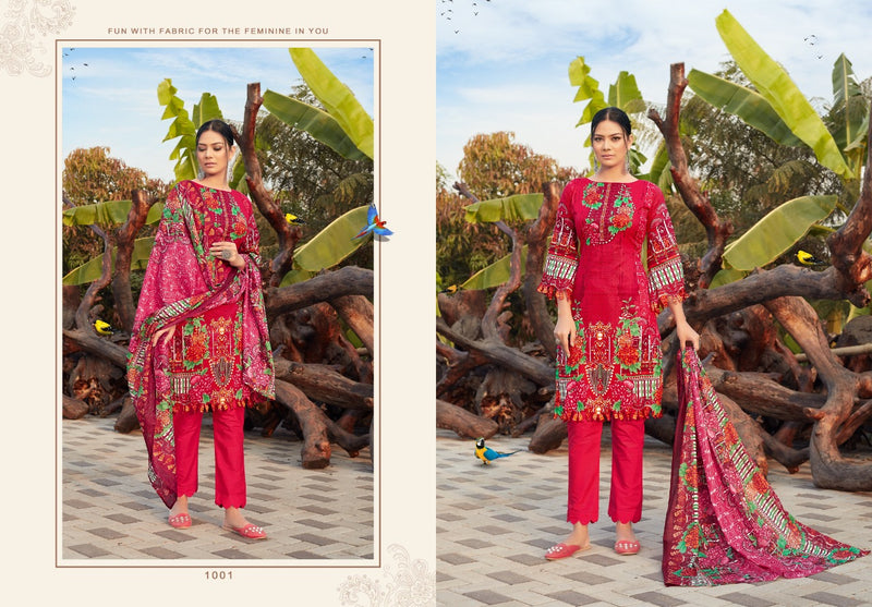 Sofia Karachi Pure Cotton Casual Wear Salwar Suits
