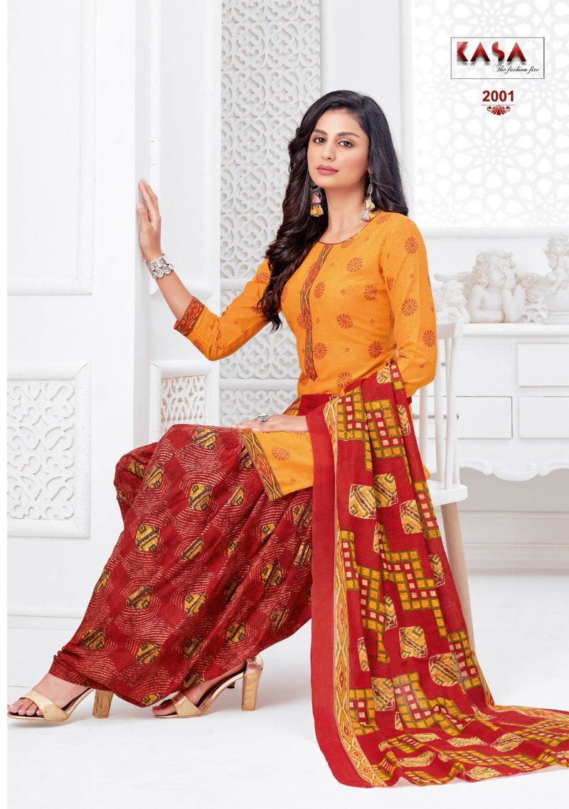 Suryajyoti Launch Saira Vol 2 Butter Cotton Printed Fancy Patiyala Style Readymade Salwar Suits