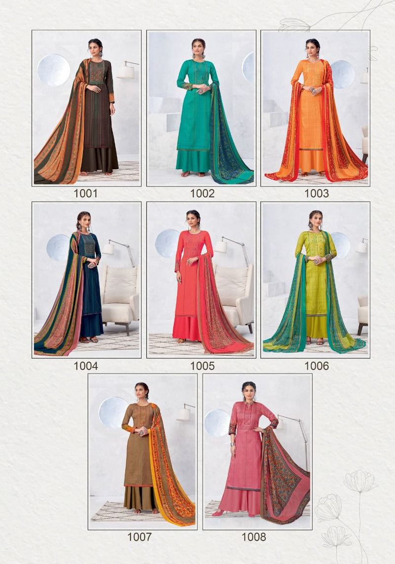 Suryajyoti Nirosha Vol 1  Satin Cotton Print Salwar Suit
