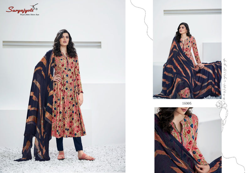 Suryajyoti Princess Vol 16 Rayon Print Regular Wear Exclusive Salwar Kameez With Dupatta