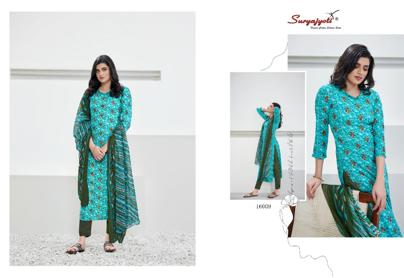 Suryajyoti Princess Vol 16 Rayon Print Regular Wear Exclusive Salwar Kameez With Dupatta
